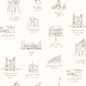 Обои Milassa, коллекция  Bon Voyage, Rêves de Paris D4 001