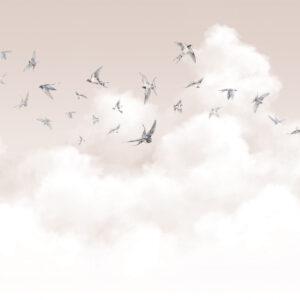 Обои Milassa, коллекция  Ambient vol. 3, Spring Swallows AM11 003