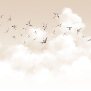 Обои Milassa, коллекция  Ambient vol. 3, Spring Swallows AM11 002